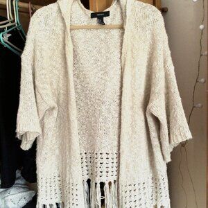 Womans Beige Cardigan Forever 21 L